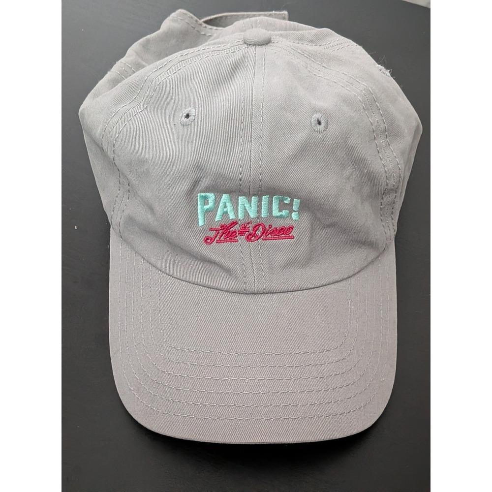 2017 PANIC AT‎ THE DISCO Hat Unisex Adult Band Music Merch Gray Cap
